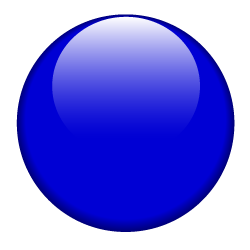 Blue-Glass-Button